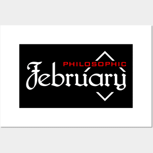 Philosophic February Posters and Art